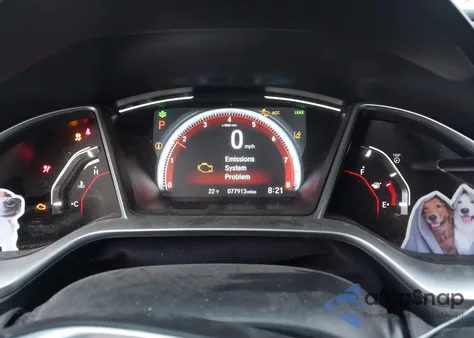 2020 Honda Civic Sport из США, поврежденный, VIN 2HGFC4B89LH303002